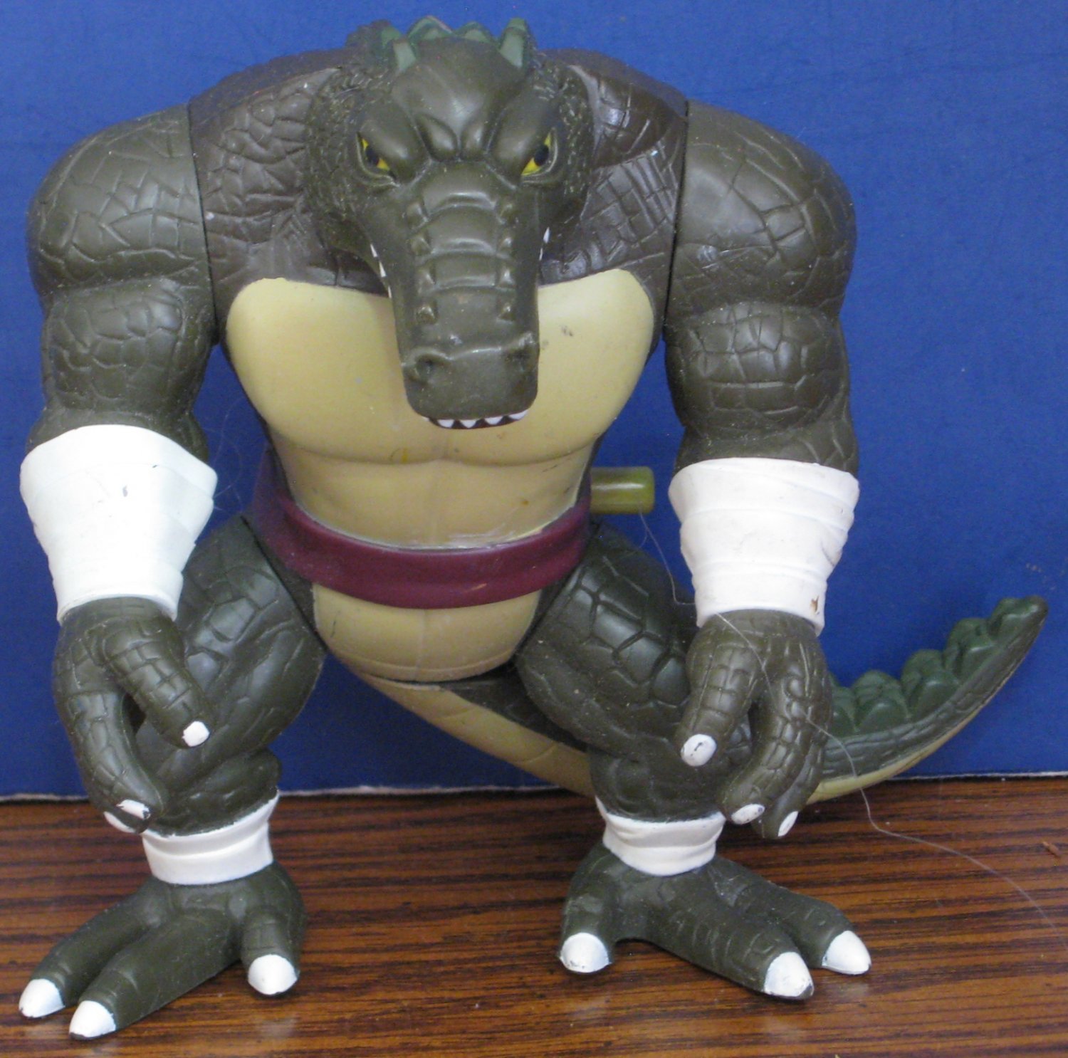 SOLD - Teenage Mutant Ninja Turtles Leatherhead Crocodile Action Figure ...