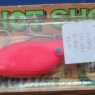 Fishing Lure - Hot Shot Rattler Flourescent Pink - 3 1/2 Inches NOS