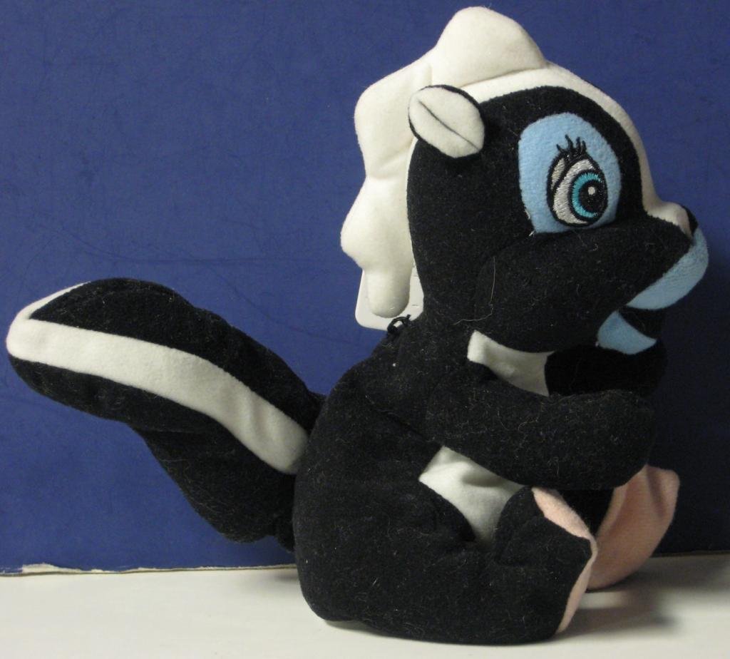 flower the skunk stuffed animal