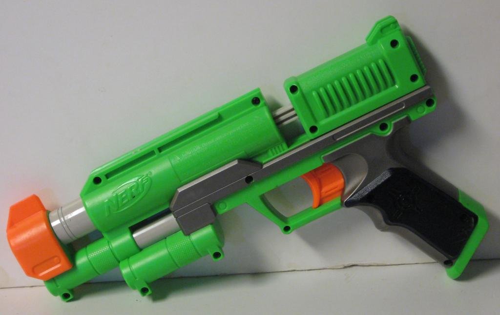 SOLD - Nerf Dart Tag Stormfire Soft Dart Gun Single Shot Blaster Green ...