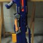 Nerf N-Strike Long Shot Soft Dart Gun Blaster With Magazine Clip - Longshot - Blue