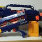 Nerf N-Strike Long Shot Soft Dart Gun Blaster With Magazine Clip - Longshot - Blue