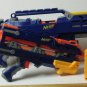 Nerf N-Strike Long Shot Soft Dart Gun Blaster With Magazine Clip - Longshot - Blue