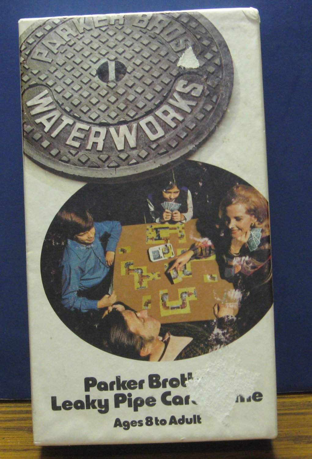 Waterworks Leaky Pipe Card Game Parker Brothers Open Box 1972 Vintage