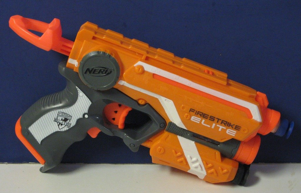 Nerf N-Strike Elite Firestrike Single Shot Dart Blaster Gun Orange with ...