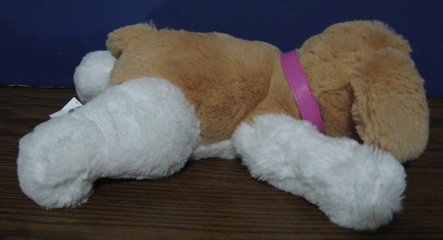 SOLD Barbie Vet Pet Light Up Barking Dog 2012 Mattel 13" Brown White