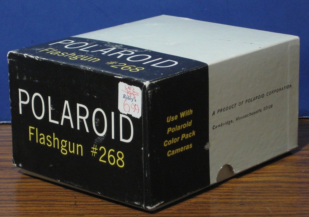 Vntage Polarod Flashgun 268 en la caja orgnal - Etsy España