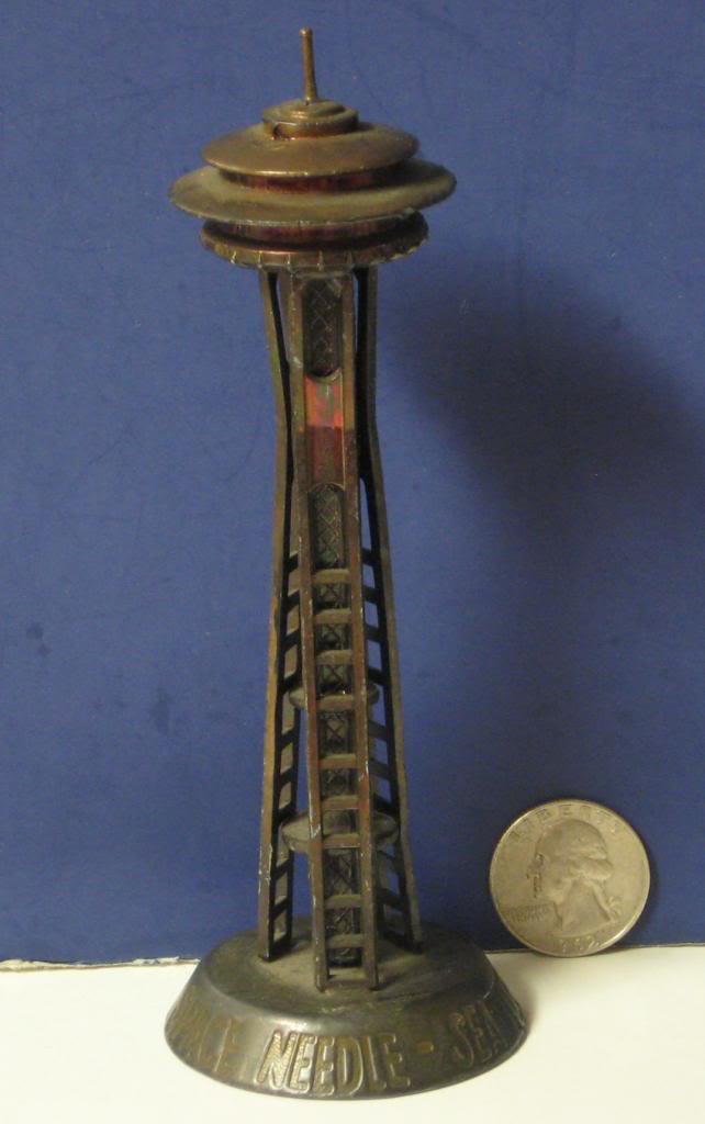 Seattle Space Needle World's Fair Souvenir Miniature 1962