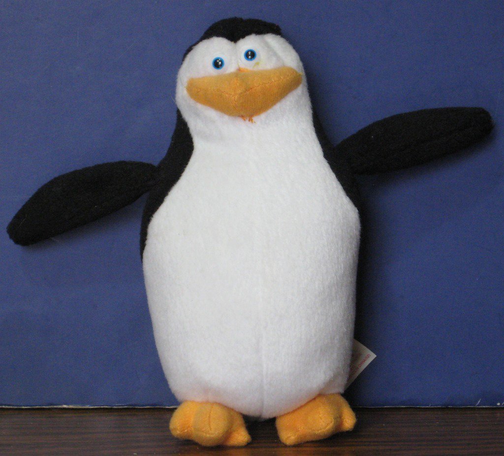 skipper penguin plush