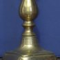 Brass Candlestick - 7" Tall - Ornate Design - 2 Piece - Candle Holder
