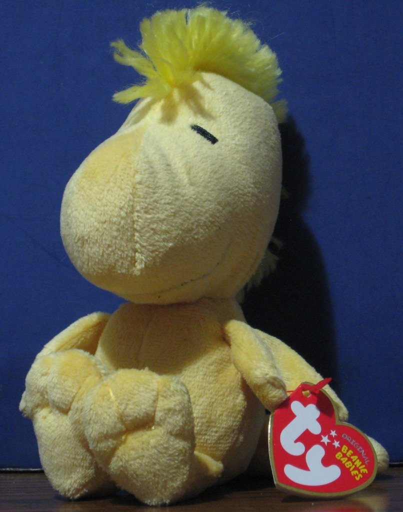 Peanuts Woodstock Musical Beanie Baby Bird - 7