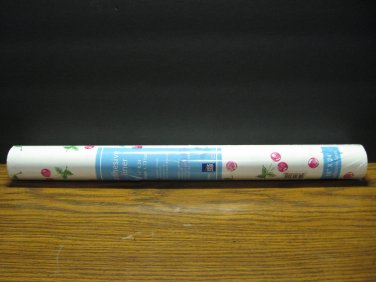Magic Cover Self Adhesive Contact Paper Liner 18" x 24' Roll Cherry Fest Pattern