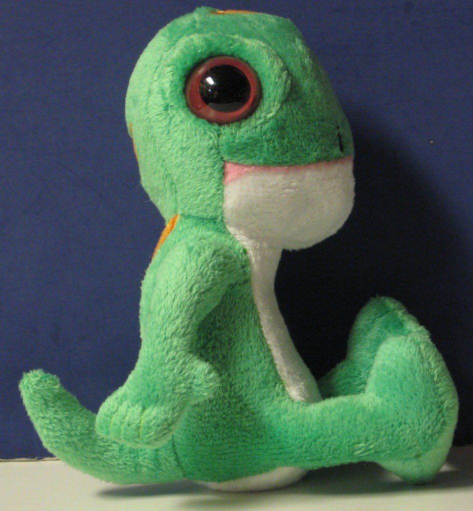 plush geico gecko