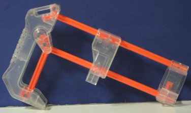 Nerf N-Strike Recon CS-6 Soft Dart Gun Butt Stock Removable Attachment - Clear