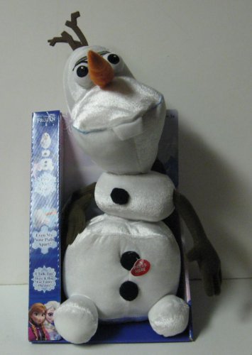 Disney Frozen Pull Apart Talkin' Olaf Snowman New In Package - Talking