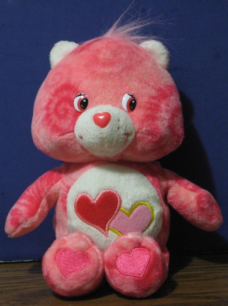 Care Bears Love A Lot Bear - Tie Dye Pattern - 9