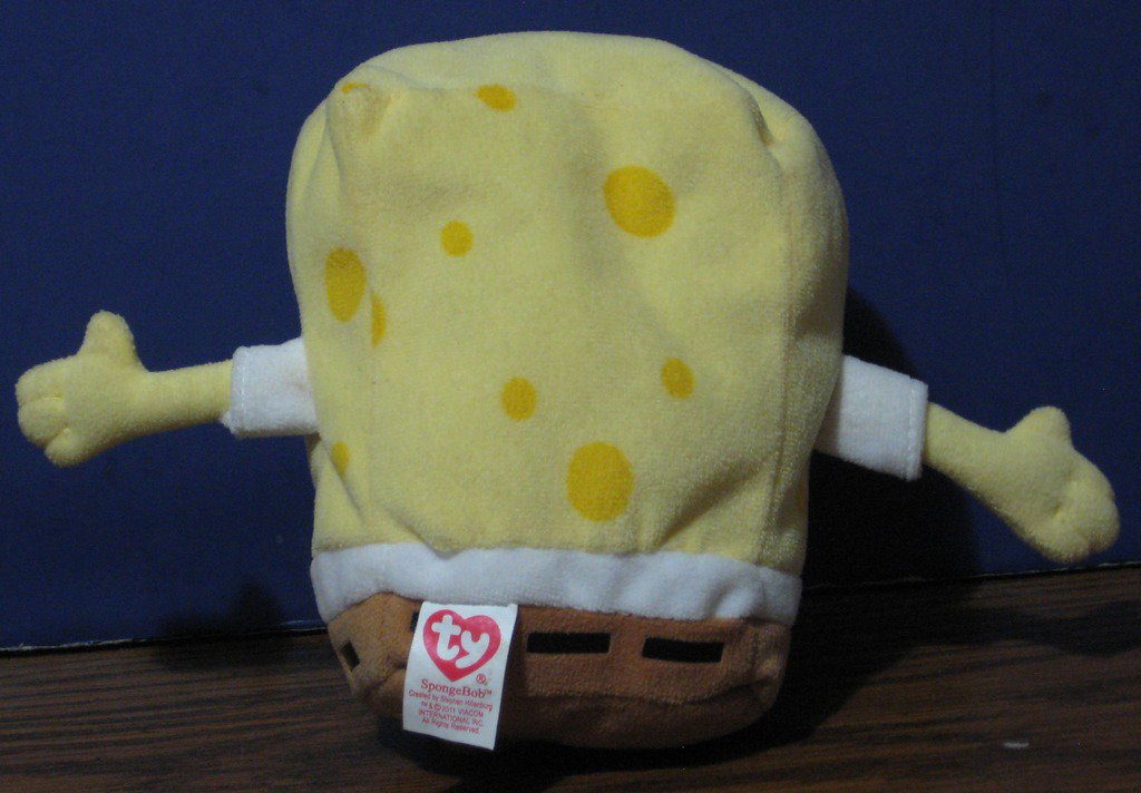 spongebob ty plush toys