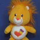 Care Bear Cousins Brave Heart Lion 9" Plush - Play Along - Care Bear Cousin - 2003 Vintage