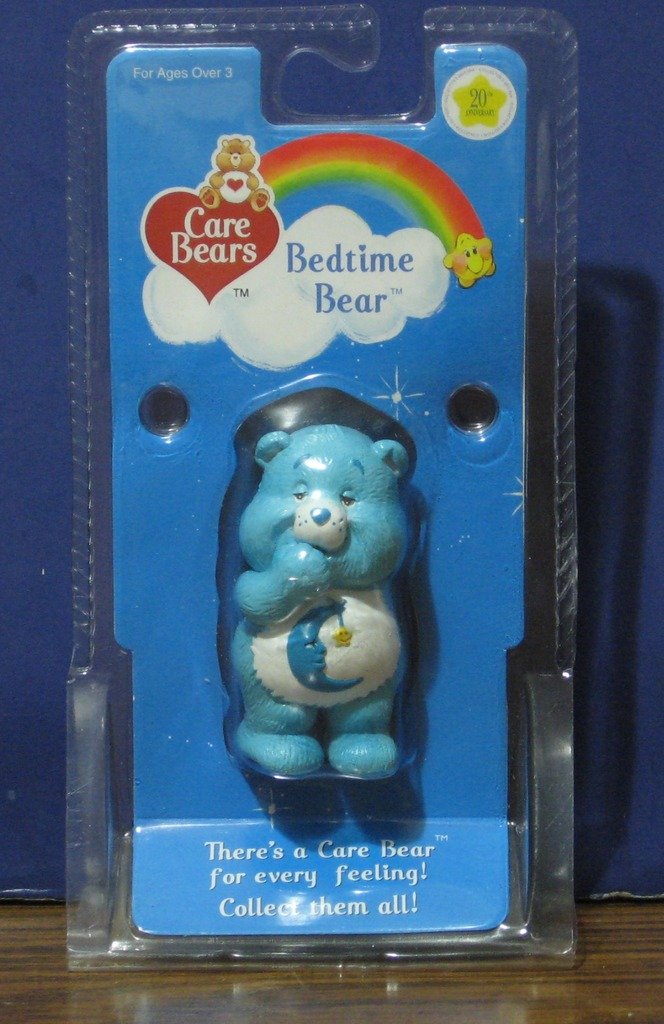 SOLD - Care Bears 20th Anniversary Bedtime Bear 2 1/2" PVC Figure