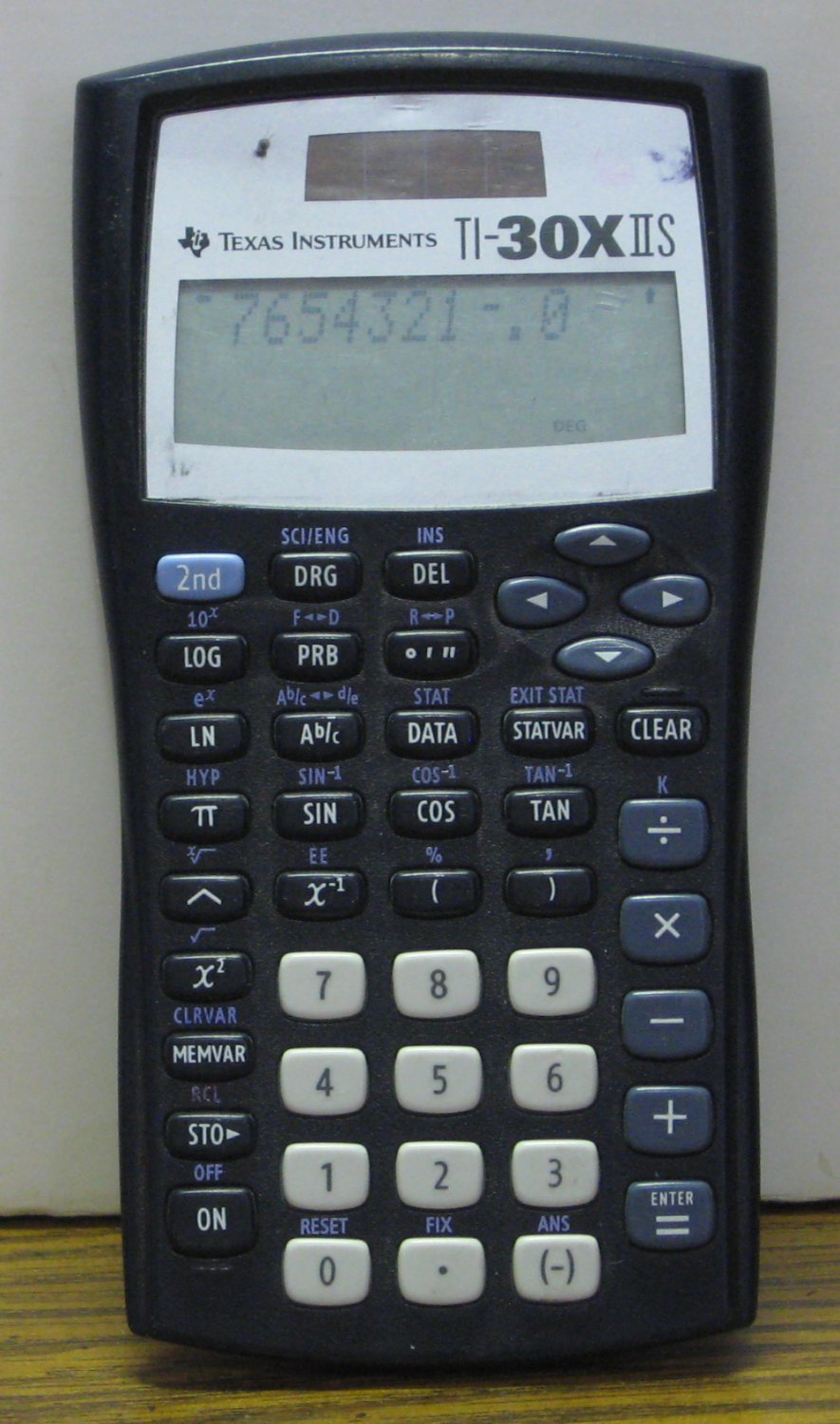 Texas Instruments TI-30XIIS LCD Solar Scientific / Eng Calculator TI ...