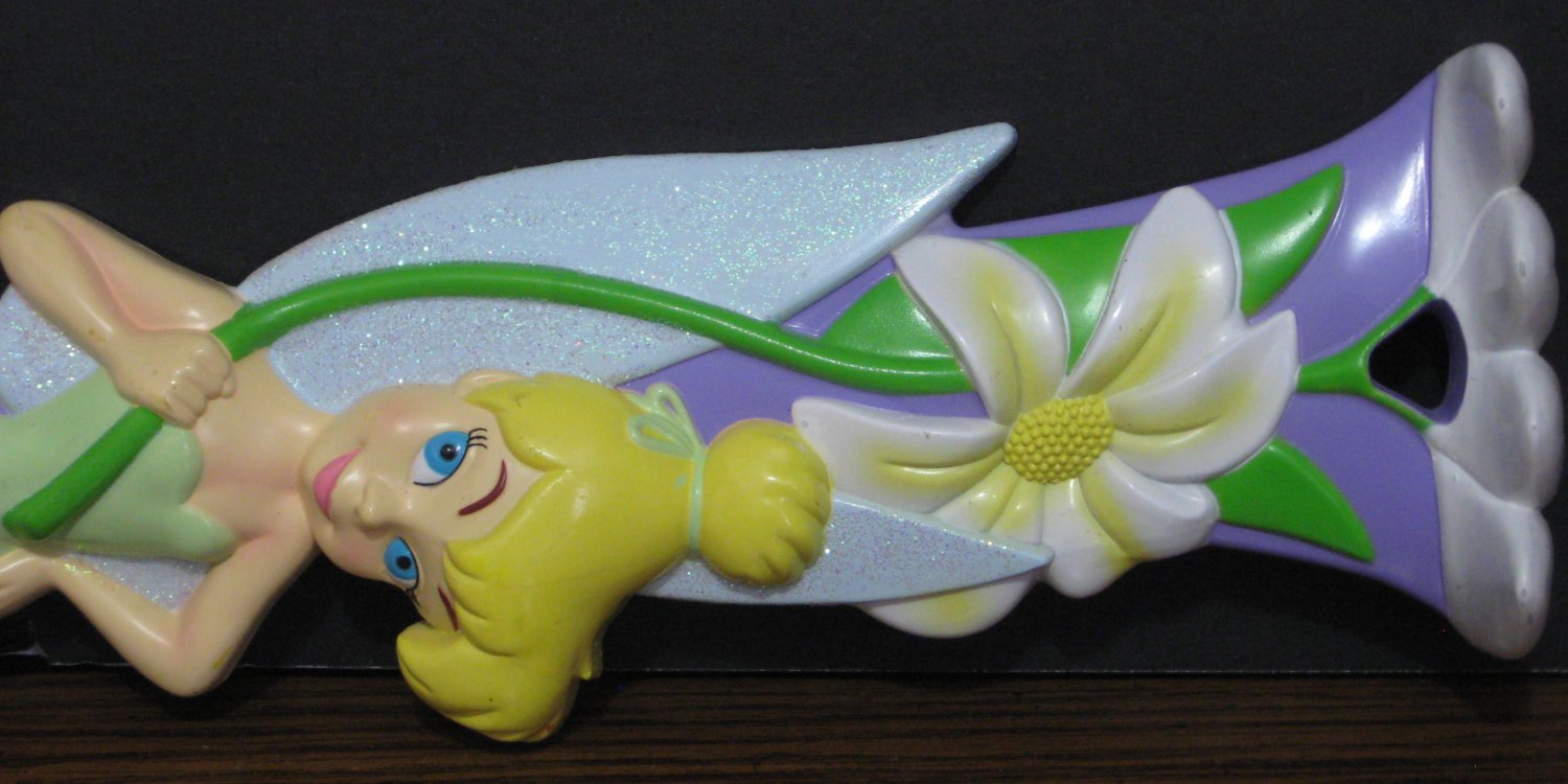 Disney Tinkerbell Plastic Back Scratcher 15 1/2" Disney World Souvenir