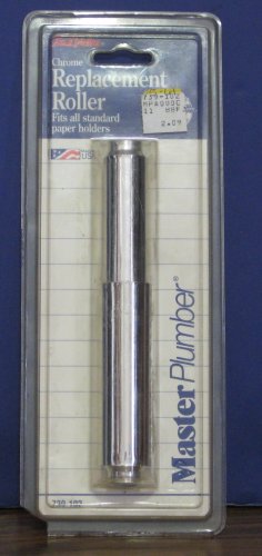 True Value Master Plumber Chrome Plated Plastic Toilet Paper Roller - New - 1993 Vintage