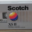 Audio Cassette Tape - Scotch XS-II - 90 Minute CrO2 - New Sealed