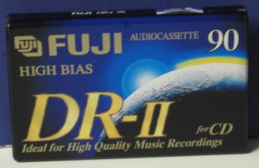 Audio Cassette Tape - Fuji DR-II 90 Minute Tape - New
