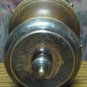 Gorham Silverplate on Wood Short Pepper Mill Grinder - 4 1/2" 1950s or 1960s Vintage