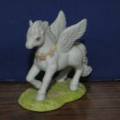 Porcelain Pegasus Figurine - Wallace Berrie Fantasy Series - #4960 - 3.5" - 1982 Vintage
