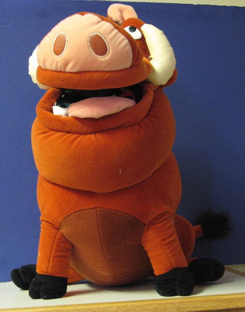 lion king pumbaa plush