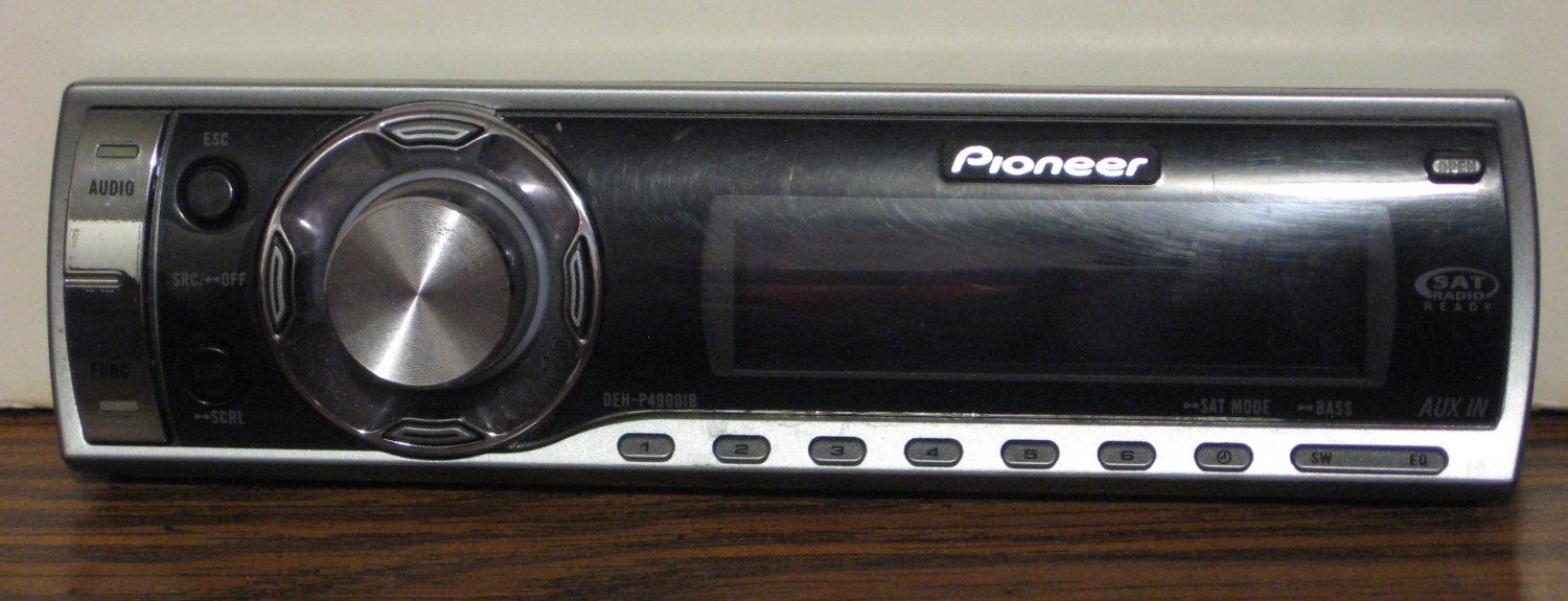 SOLD Pioneer Faceplate for DEHP4900IB Car Stereo CD Player No