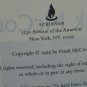 Tis - A Memoir - Frank McCourt - HC - Scribner - With Dust Jacket - 1999 Vintage