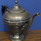 Electroplated Copper Teapot with Lead Mounts - 8" Tall - EP Copper - 1950s Vintage