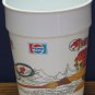 Thundercats Burger King Plastic Pepsi Cup Cheetara / Tygra 3 3/4" 1980s Vintage