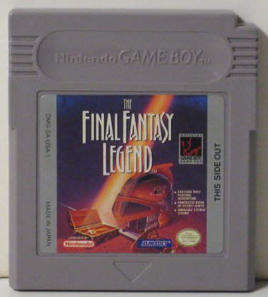 Nintendo Game Boy Final Fantasy Legend RPG - Gameboy - 1990 Vintage