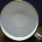 Chicago Spaulding Minton Tea Cup and Saucer - Cobalt Blue Gold White - 1970s Vintage