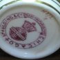Chicago Spaulding Minton Tea Cup and Saucer - Cobalt Blue Gold White - 1970s Vintage