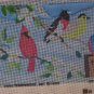Dimensions Needlepoint or Cross Stitch Song Birds Pattern - Partially Worked - 1985