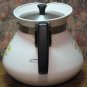 Corning Ware Wildflower Pattern Teapot P-104 6 Cup 1970s / 1980s Vintage - Tea Pot