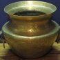 Brass Mini Cauldron Planter - 4" - 1970s / 1980s Vintage