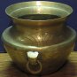Brass Mini Cauldron Planter - 4" - 1970s / 1980s Vintage