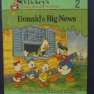 Disney Young Readers 02 Donald's Big News - Donald Duck - Bantam - 1990 Vintage