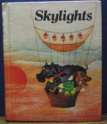 Skylights School Reader Magazine Compilation Book - Houghton Mifflin - 1981 Vintage