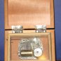 Toyo Small Hinged Wind Up Music Box Raindrops Falling on My Head - 1970s Vintage