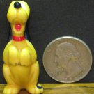 Disney Pluto Porcelain or Ceramic Miniature - 2" - 1980s / 1990s Vintage