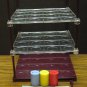 Qubic 3D 4 Level Tic-Tac-Toe Game - Parker Brothers #400 - 1965 Vintage