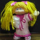 Cabbage Patch Kids PVC Bedtime Blonde Girl Figure - 2 3/4" - 1985 Vintage