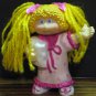Cabbage Patch Kids PVC Bedtime Blonde Girl Figure - 2 3/4" - 1985 Vintage