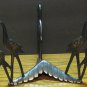 Brass Herons Planter Stand - 8 1/2 Inches x 5 1/2 Inches - 1980s / 1990s Vintage